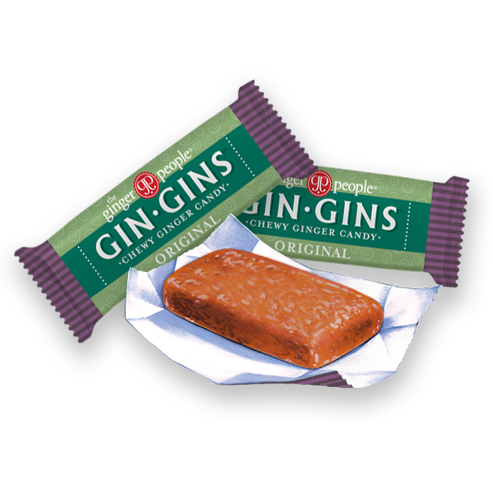 GIN GINS® ORIGINAL GINGER CHEWS 42g