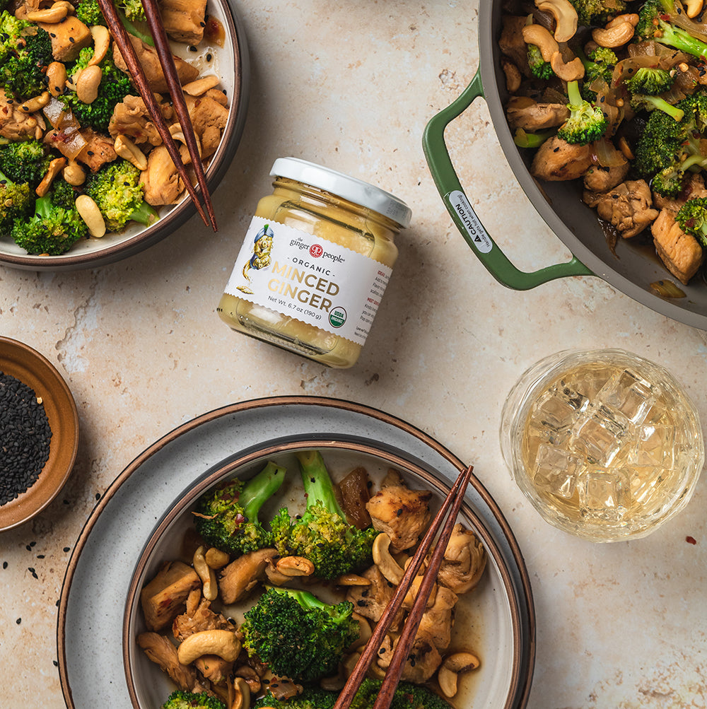 Spicy Ginger Cashew Chicken Whole