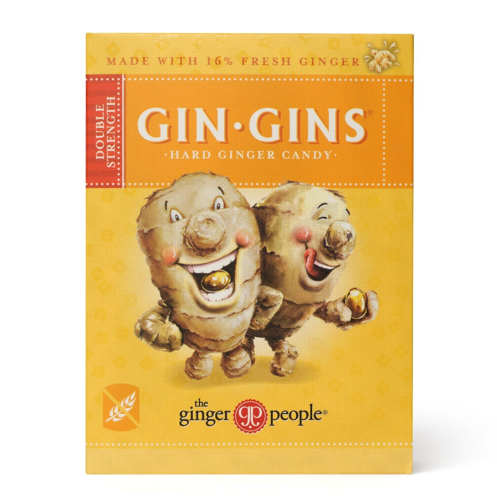 GIN GINS® DOUBLE STRENGTH HARD GINGER CANDY 84g