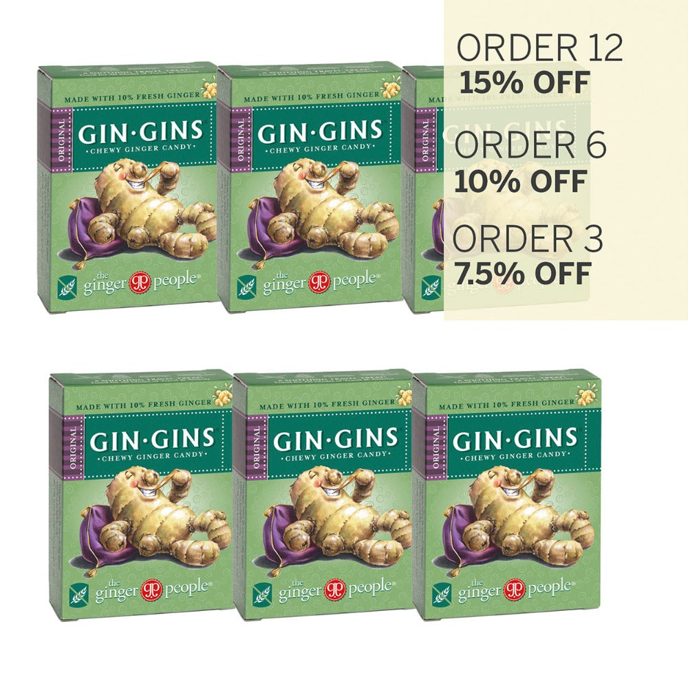 GIN GINS® ORIGINAL GINGER CHEWS 42g